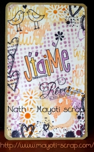 Carte - J't'aime beaucoup - Recto