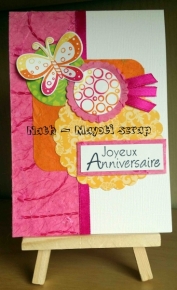 Carte anniversaire -