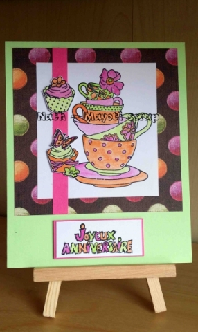 Carte - L'heure du thé