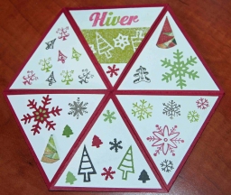 Tri-hexa-flexagone 3