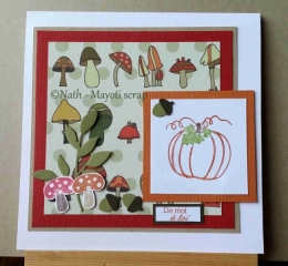 Challenge 4enscrap - Inspiration-Automne - Octobre 2014