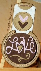 Carte ronde - Challenge 21 - La Tour d'encre.