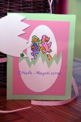 Carte - Oeuf de Pâques