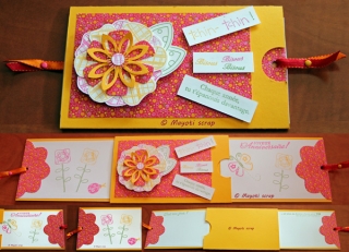 Carte à double tirette - Tchin-tchin