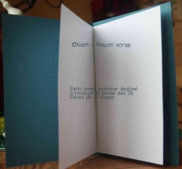 Carte Merci pour ta gentillesse - Intérieur